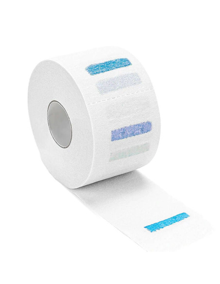 Set 5 gulere frizerie din hârtie gofrată – protecție igienică salon