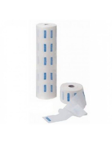 Set 5 gulere frizerie din hârtie gofrată – protecție igienică salon