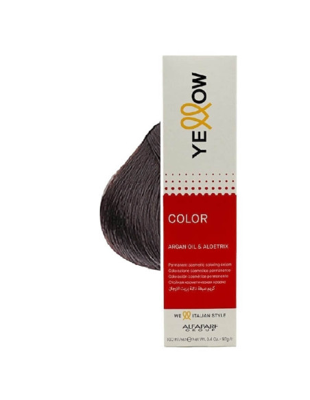 Vopsea de par Yellow 6.35 blond auriu mahon inchis