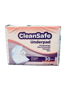 Aleze paturici absorbante 60X90 cm, CleanSafe, Underpad, 30 bucati