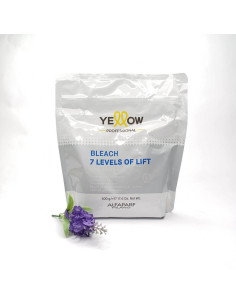 Pudra decoloranta alba 7 tonuri Yellow, 500gr