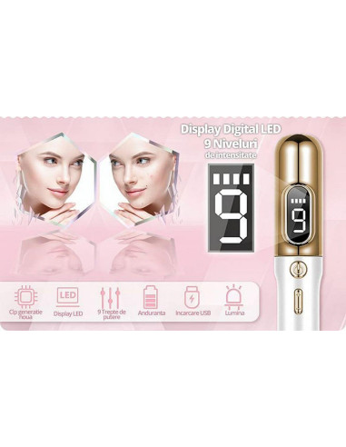 Aparat Plasma Pen Total Pro Beauty indepartare pete pistrui cicatrici si negi