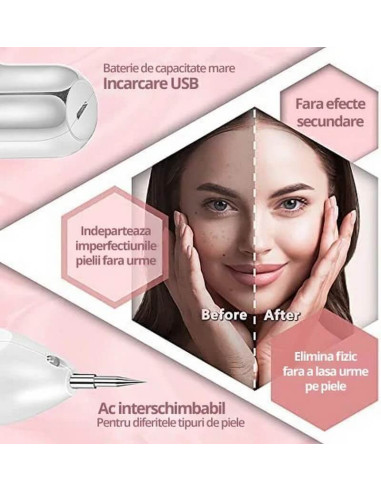 Aparat Plasma Pen Total Pro Beauty indepartare pete pistrui cicatrici si negi