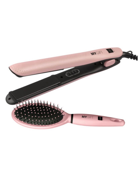 Set Placa de par si perie Pink Love