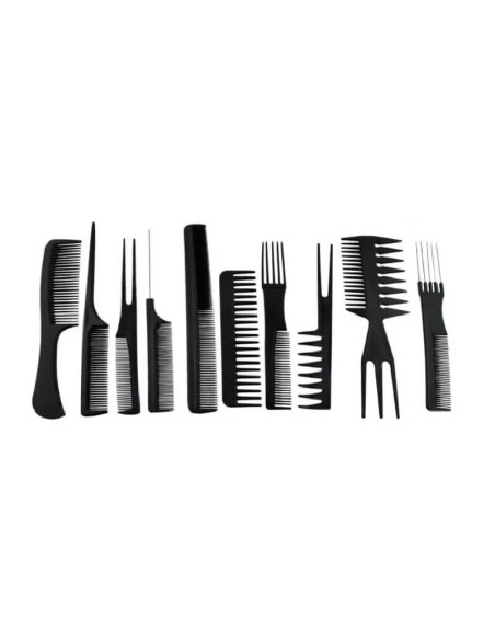 Set 10 piepteni de frizerie
