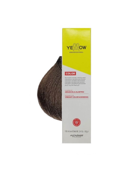 Yellow Alfaparf 7 Blond Natural – vopsea profesională cu Ulei de Argan, 100ml