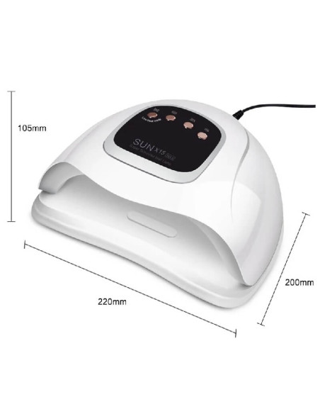 Lampa UV Led Sun X15 cu display digital 280W