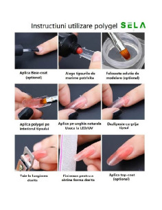 Polygel fast building unghii 30ml, No.02 Alb 2