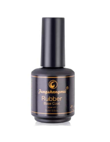 FSM Rubber Base Coat 15ml – bază flexibilă pentru ojă semipermanentă