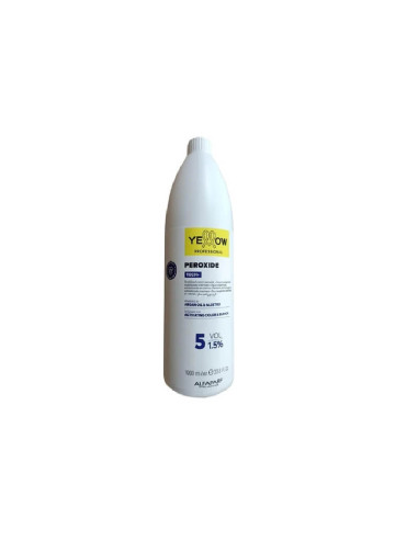 Oxidant cremă Yellow 1.5% 1000ml – pentru tonifiere delicată și protecție scalp