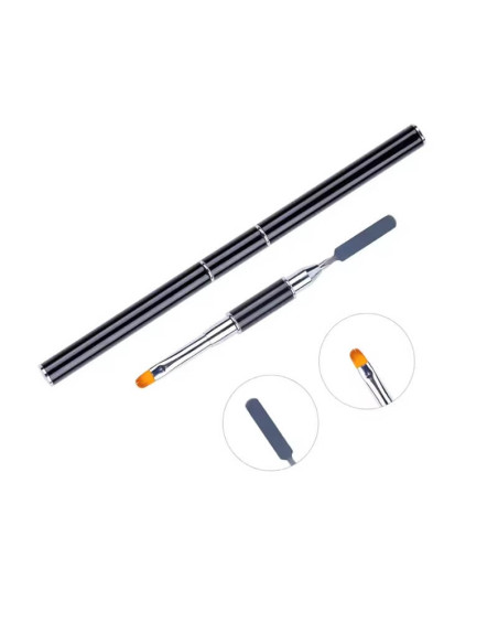 Pensula cu spatula aplicare gel sau polygel