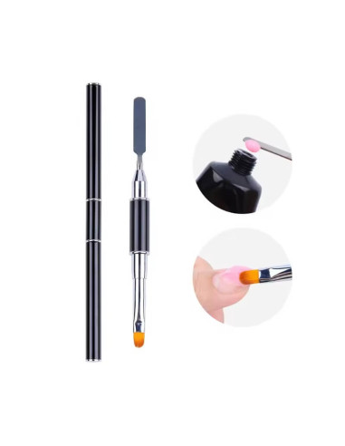 Pensula si spatula aplicare gel sau polygel
