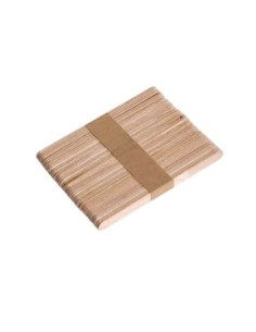 Spatule lemn mici 14cm – aplicare ceară, set 50 bucăți