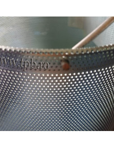 Sită otel inoxidabil 0.8mm pentru decantor ceară 12L – filtrare eficientă, profesională 2