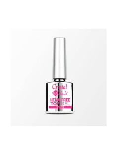 Top Coat Transparent 13ml – luciu intens, fără HEMA, pentru manichiuri profesionale