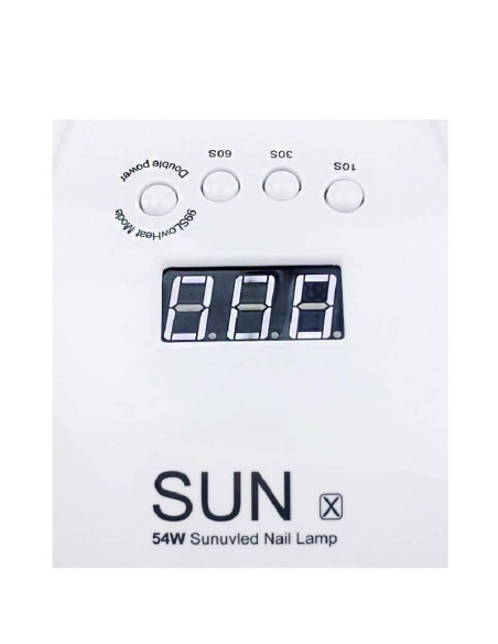 Lampa LED SunX 54W – uscare rapidă, confort termic, ideală pentru geluri