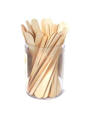 Spatule de Lemn pentru Epilare și Cosmetică – Set 100 Bucăți