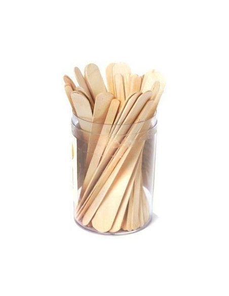 Spatule de Lemn pentru Epilare și Cosmetică – Set 100 Bucăți