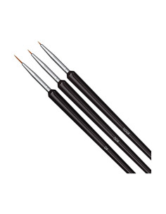 Set 3 pensule pentru pictura si detalii