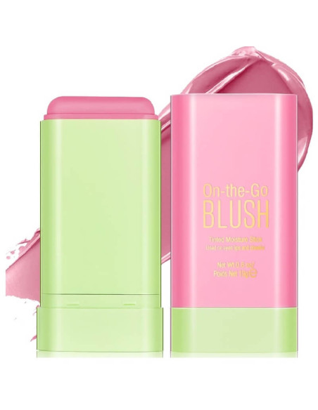 Baton Blush Shy Pink 19gr – multifuncțional pentru obraji, ochi și buze