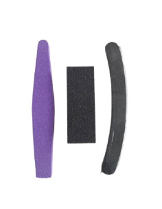 Set pile și buffer manichiură profesională – pentru gel și ojă semipermanentă