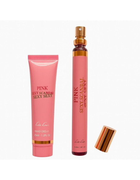 Set Parfum EDT si crema de maini Pink Sexy Scandal 70ml