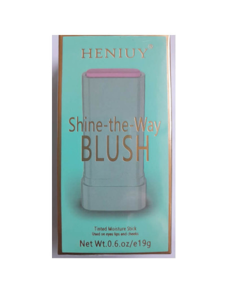 Baton blush pentru luminozitate Shy Pink 19gr