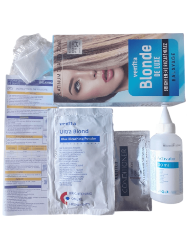 Pudra decoloranta pentru acasa Deluxe