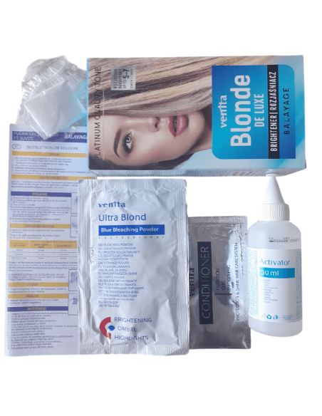 Pudra decoloranta pentru acasa Deluxe