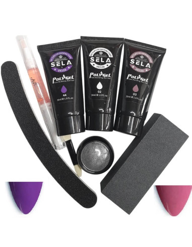 Kit unghii polygel Aria