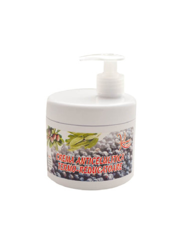 Cremă anticelulitică termoreducătoare cu salvie și piper 500 ml