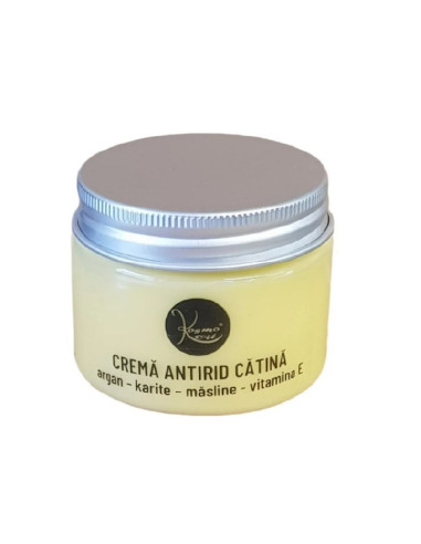 Cremă antirid cu cătină, argan și karite – hidratare și regenerare 50 ml