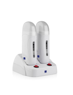 Încălzitor dublu ceară 2×100 ml cu control independent și ferestre laterale