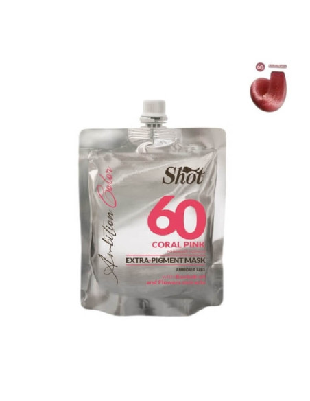 Masca par extra pigment coral pink 200ml