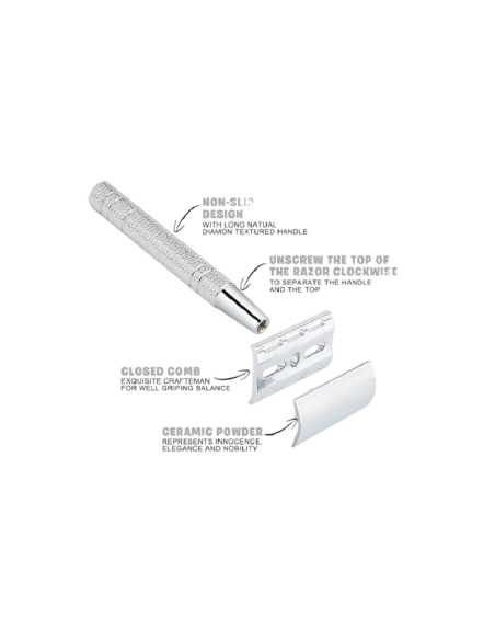 Aparat de ras clasic 10cm