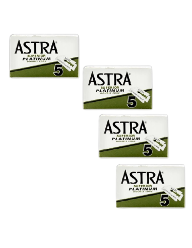Lame de ras Astra Platinum 20 bucati