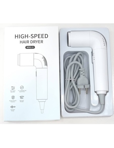 Uscător de păr ionic BLDC 110.000 rpm, 1000W, 230 g.