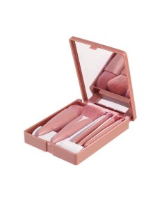 Set 8 Mini Pensule cu oglinda Pink