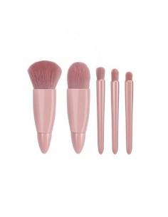 Set 8 Mini Pensule cu oglinda Pink 2