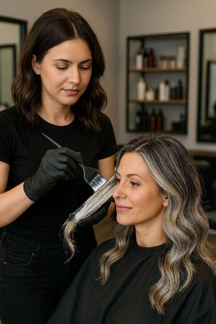 Manual de Folosire a Vopselei de par Profesionale