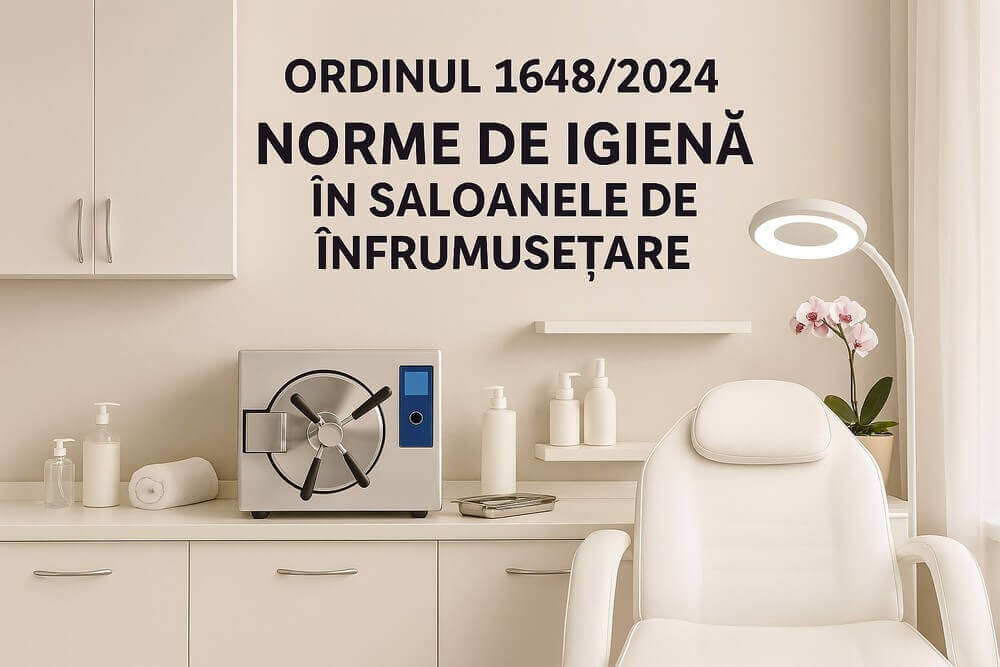 Ordinul 1648/2024 – Norme de igiena si conformitate pentru saloanele de infrumusetare